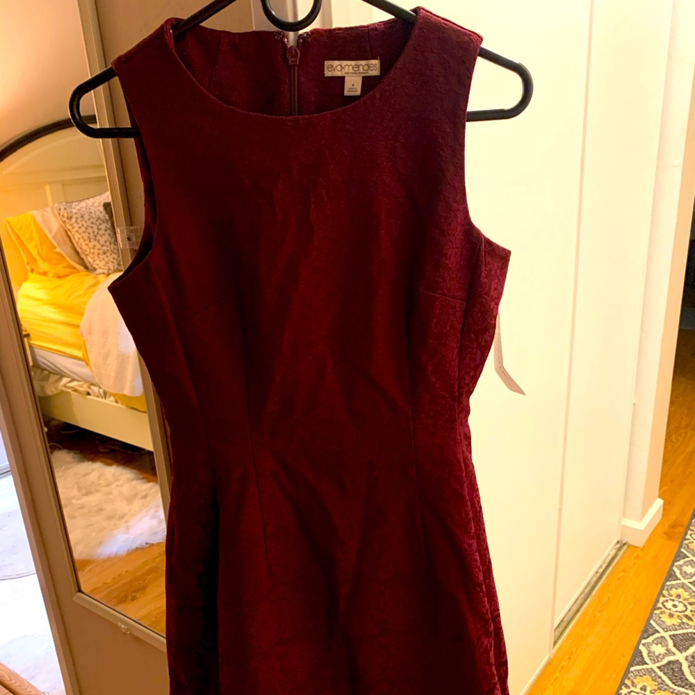 Maroon Cocktail Dress